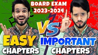 2024 Class 10 Top 5 Most Important + Easiest Chapters Of Maths | Board Exam | SCORE FULL MARKS