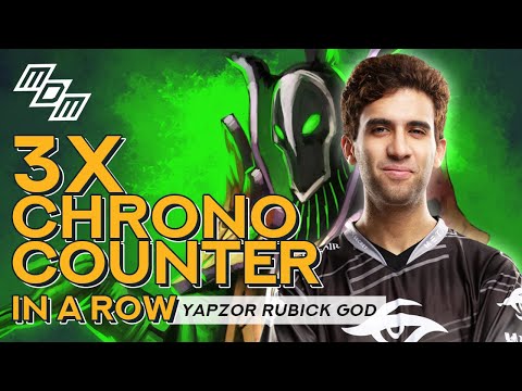 EPIC 3 TIMES STEAL CHRONO IN A SINGLE MATCH - Yapzor Rubick God