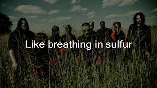 Slipknot - Sulfur (Lyrics)