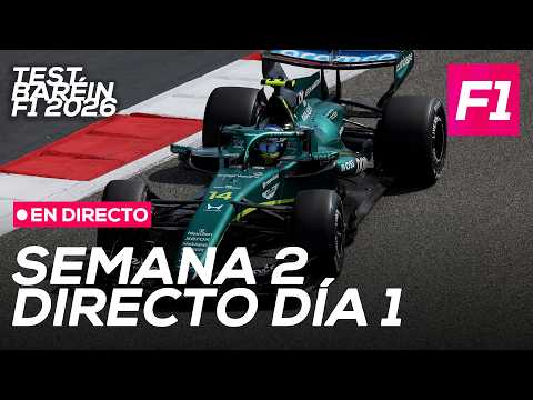 F1 DIRECTO: Test F1 Baréin 2026 - Semana 2, día 1 | SoyMotor.com