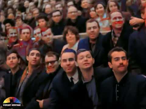 Russia Vs Canada In Ice Hockey Match, 1968 | Colorized Sports