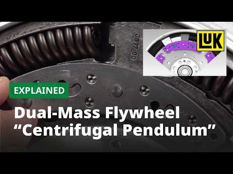 Geräusche bei Zweimassenschwungrädern mit Fliehkraftpendel während der Handhabung