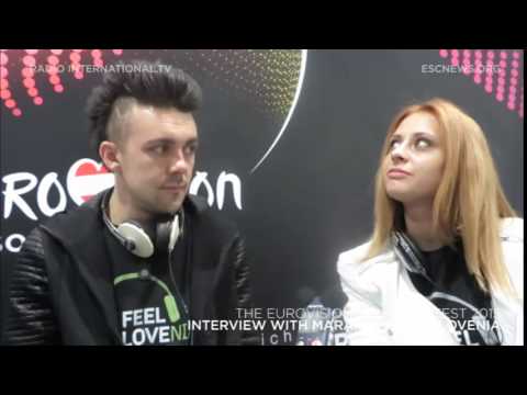 Eurovision 2015: Interview with Maraaya from Slovenia