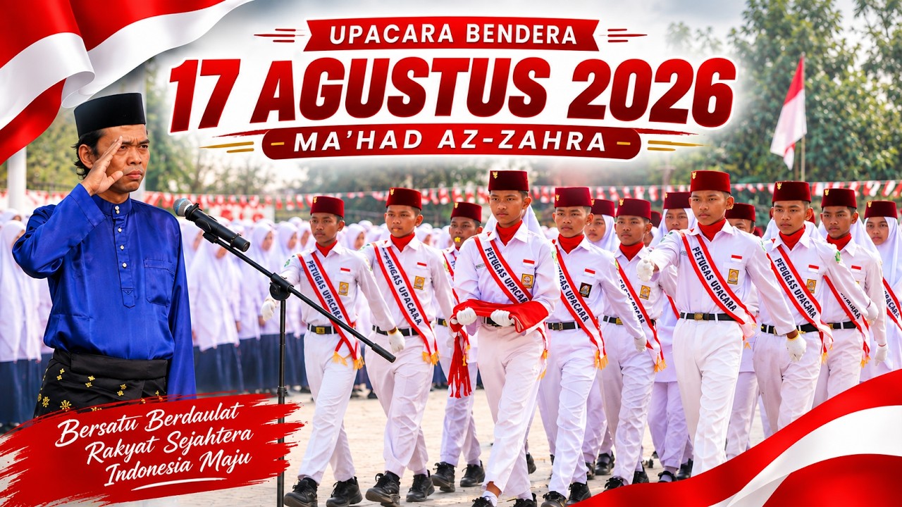 Upacara Bendera 17 Agustus 2026 Ma'had Az-zahra | Ustadz Abdul Somad
