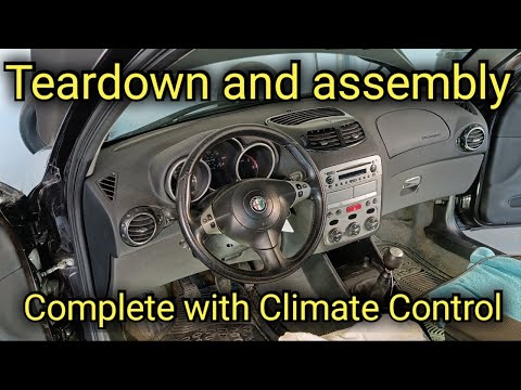 How to Remove and Assemble Dashboard on Alfa Romeo 147, 156 and GT HVAC AC Troubleshooting and More
