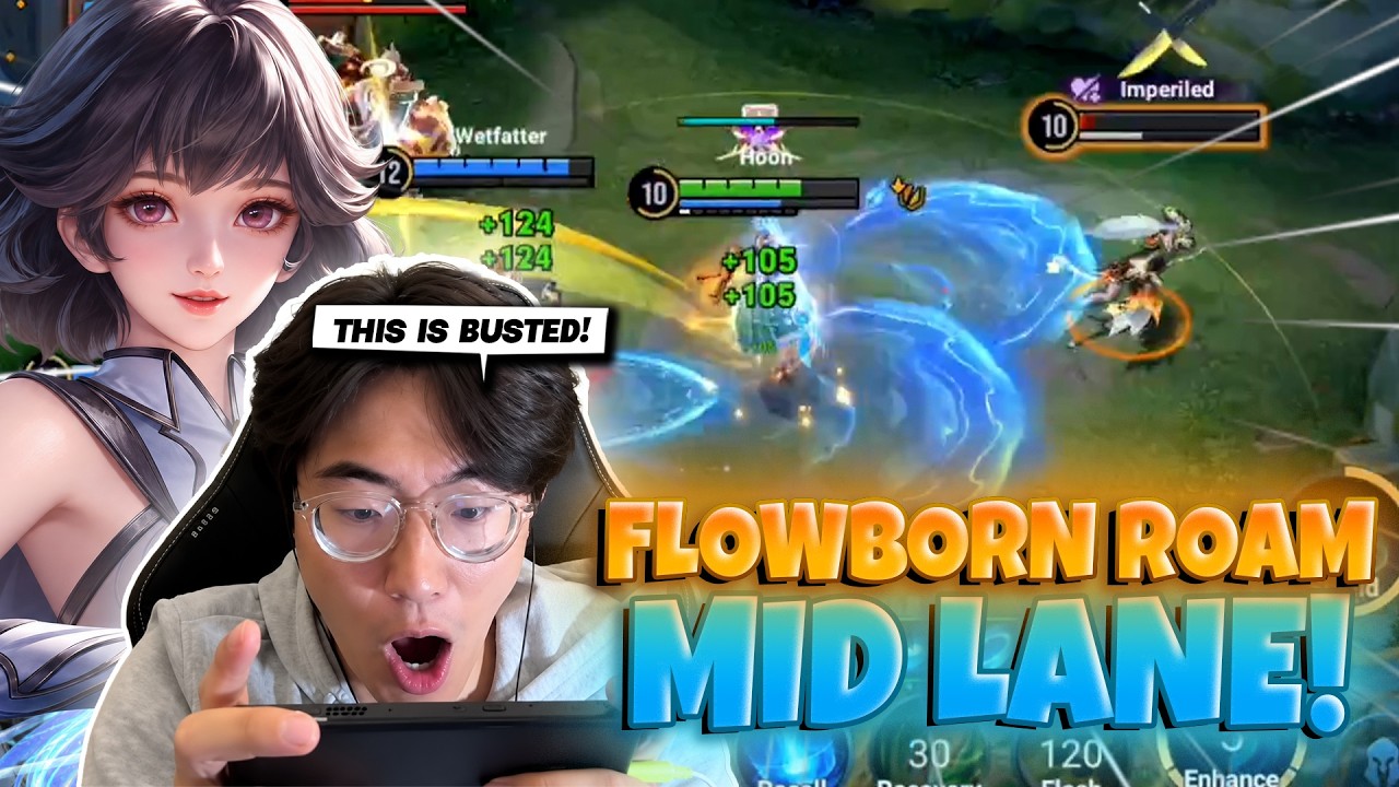 Flowborn Roam is actually a mage!? | HOK