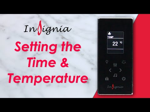 Setting the Steam Time & Temperature - 3rd Generation Insignia Control Panel