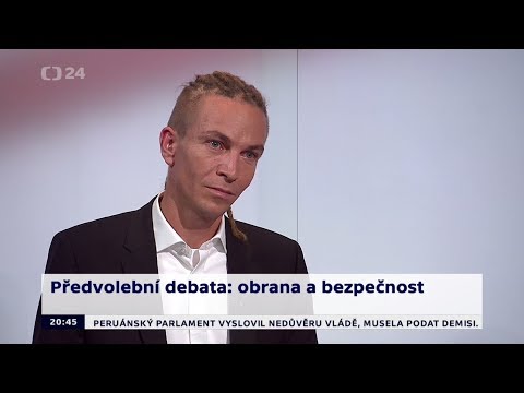 1. předvolební debata 2017 - sestřih vystoupení Ivana Bartoše
