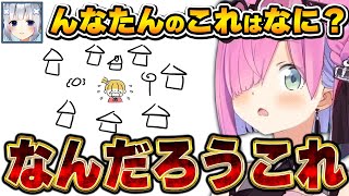 ルーナ姫描いた絵をきっかけに、考察が始まるホロウィッチメンバー達【姫森ルーナ/さくらみこ/白上フブキ/宝鐘マリン/天音かなた/雪花ラミィ/ホロライブ切り抜き】