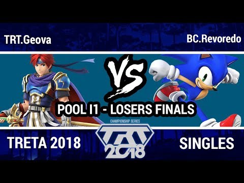 TRT Championship 2018 - TRT|Geova (Roy) VS BC|Revoredo (Sonic) - Smash Wii U Singles Pool I1