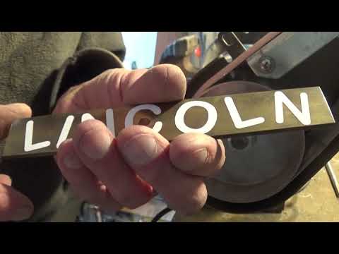 Reverse Etched Brass Username