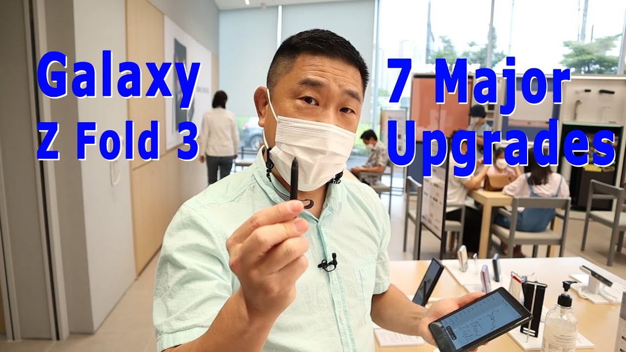 Samsung Galaxy Z Fold 3 Hands On Review - 7 Major Upgrades from Z Fold 2
