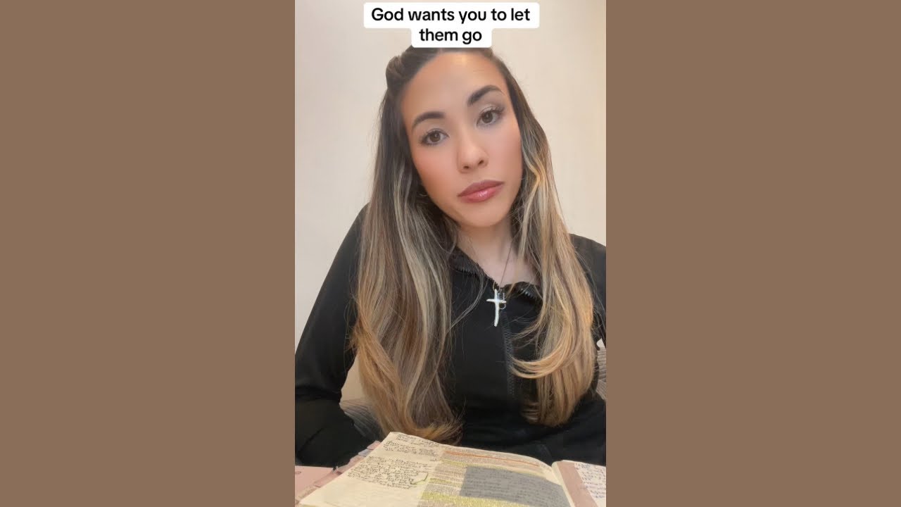 God says "it's time to let them go."