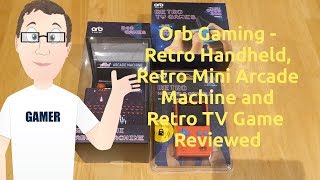 Thumbs Up/Orb Gaming - Retro Handheld, Retro Mini Arcade Machine and Retro TV Game - Reviewed