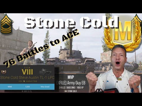 Stone Cold Steve Austin TL-1 LPC Ace Tanker Battle, World of Tanks Console.