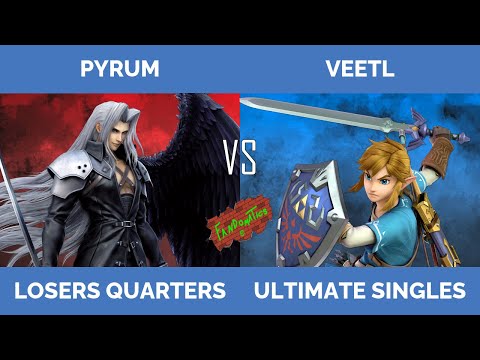 Fandomatic Con 2022: SSBU Losers Quarters – Pyrum (Sephiroth) vs Veetl (Link)