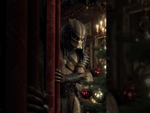 Un Yautja acecha a Santa Claus