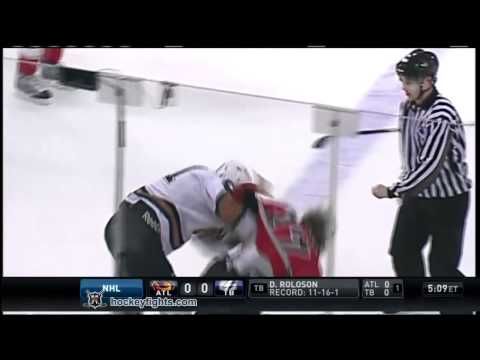 Matt Pelech vs Guillaume Desbiens