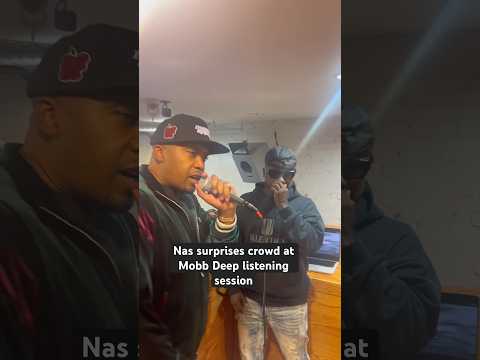 #MobbDeep Infinite, out 10/11 #Nas had to pull up to the listening event 💪