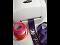 Want to know how to print on to satin ribbons?