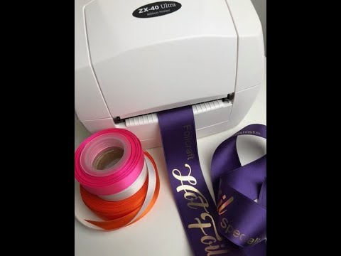 Want to know how to print on to satin ribbons?