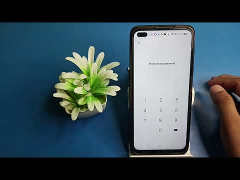 how to change app password, in realme x50 pro mobile