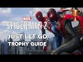 Spiderman 2 - Find Miles' Science Trophy - Just Let Go Trophy Guide (PS5)