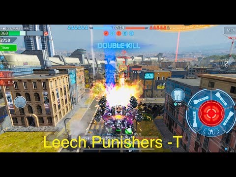 LEECH PUNISHER | 4.M Damage | War robots Gameplay