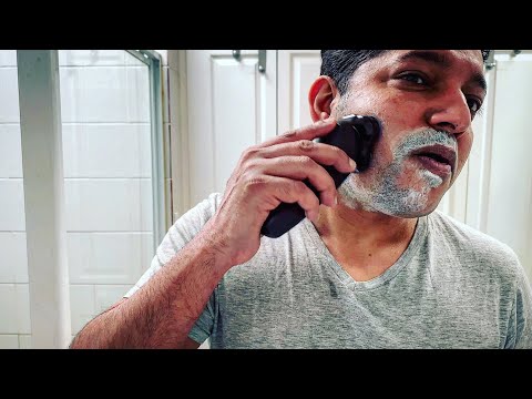 Philips Norelco 6000 Series Wet/Dry Electric Shaver AllyDz guest shave average guy tested  #APPROVED