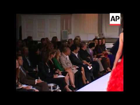 Oscar de la Renta shared his world with New York Fashion Week on Wednesday, offering a spring collec