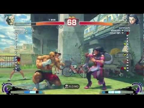 Bonchan (Sagat) vs Sorenashi (Rose) - AE 2012 Match *720p*