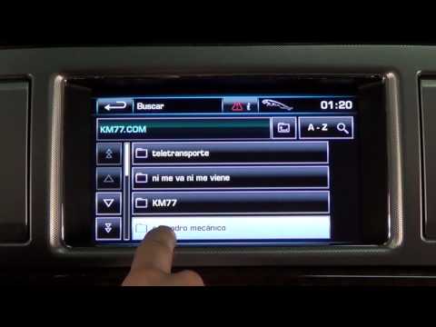 Jaguar XF Sportbrake. Modelo 2011. Equipo de sonido