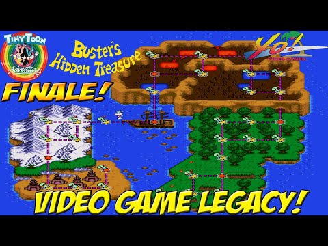 Tiny Toon Video Game Legacy! Buster's Hidden Treasure! Finale! - YoVideogames