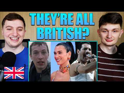 Americans React to Top 100 Most Streamed Songs By British Artists (Spotify)
