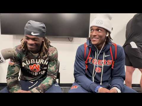 Auburn's Ashton Daniels, Cam Coleman and Eric Singleton speak after tough loss to Vanderbilt