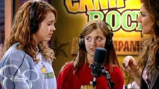 Alicia Araque My Camp Rock 2, Grabando