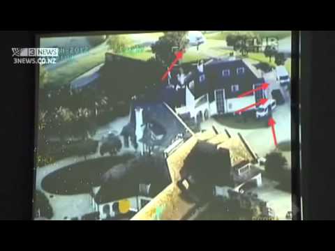 Footage From Raid On Megaupload Founder Kim Dotcom's Mansion Revealed!