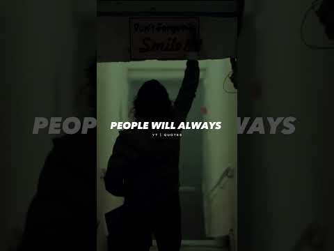 PEOPLE WILL ALWAYS JUDGE YOU. #motivation #quotes #shorts