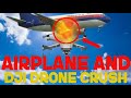 4K Drone V S Airplane In London