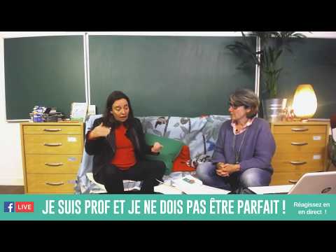 JE NE DOIS ( SURTOUT) PAS ETRE UN PROF PARFAIT !