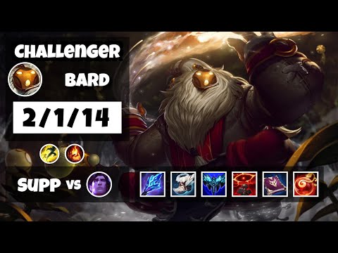 Bard vs Taric EU Challenger SUPPORT (2/1/14) - v11.6