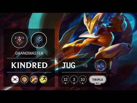Kindred Jungle vs Sylas - KR Grandmaster Patch 10.2