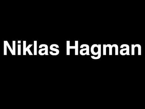 How to Pronounce Niklas Hagman Calgary Flames NHL Hockey Player Runforthecube