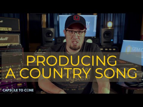 Producing a Country Song Start to Finish Part 1 - Recording Great Scratch Tracks - Matt McQueen
