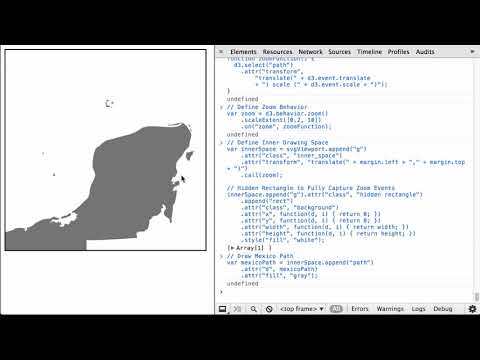 Simplest D3 Map Possible - D3.js v3 Tutorial