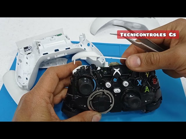 Vídeo relacionado con Repuesto de parachoques LB RB LT RT botones con destornillador T8 T6 herramienta de carcasa abierta para Xbox Series Controller Game Pad