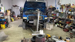 Changing motor mounts and transmission mount in 1999 dodge ram cummins pickup