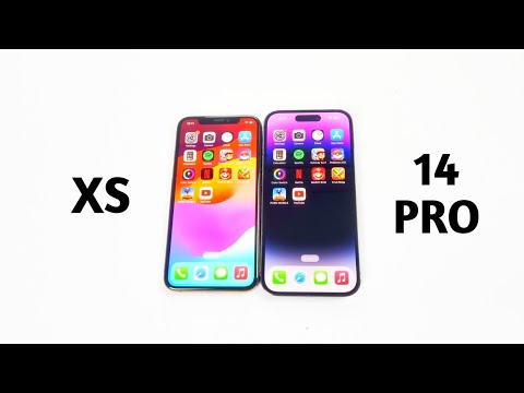 iPhone 14 Pro Vs iPhone Xs - SPEED TEST in 2023 - iOS 17.0.3 Vs 17.1.1