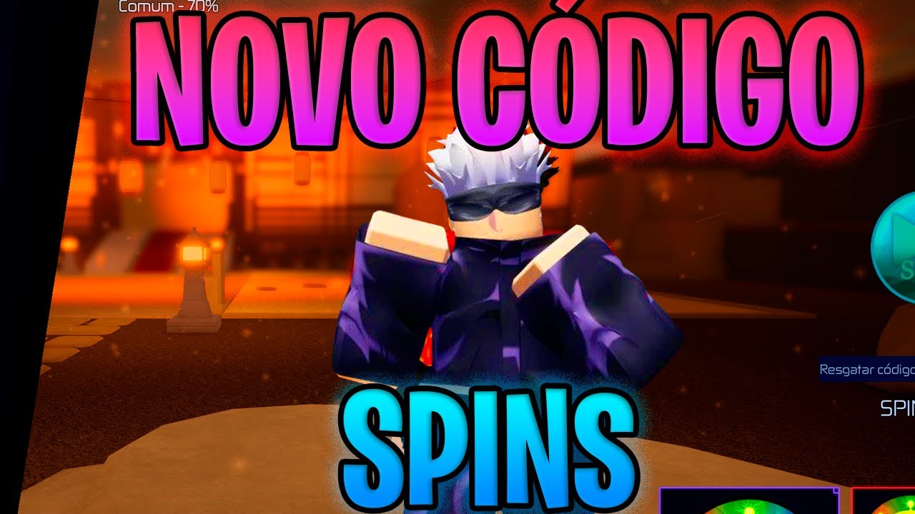 NOVO CÓDIGO DE SPINS INATO NO JUJUTSU INFINITE