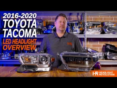 2016+ Gen 2 Toyota Tacoma Morimoto XB LED Headlight Review | Headlight Revolution